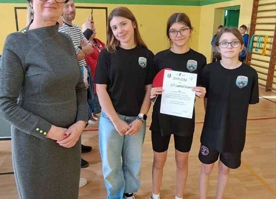 Grafika 7: Finał Powiatowy w Tenisie Stołowym Dziewcząt i Chłopców