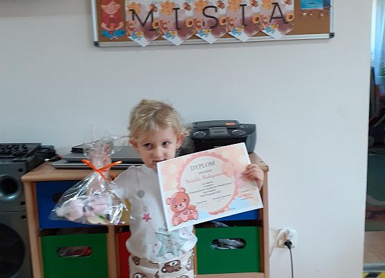 Grafika 13: Rozstrzygnięcie plastycznego konkursu pod hasłem: "Mój Przyjaciel Miś"