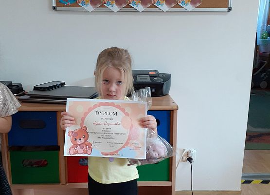 Grafika 18: Rozstrzygnięcie plastycznego konkursu pod hasłem: "Mój Przyjaciel Miś"