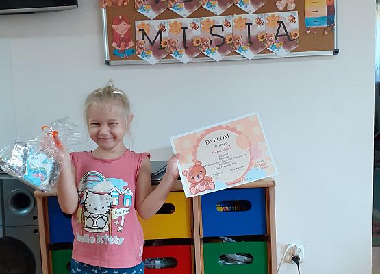 Grafika 7: Rozstrzygnięcie plastycznego konkursu pod hasłem: "Mój Przyjaciel Miś"