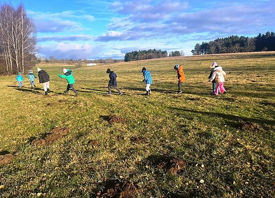 Grafika 1: Klasa 1a w terenie – nauka przez działanie!
