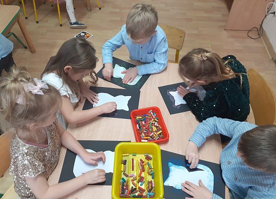 Grafika 3: Magiczne koty - praca plastyczna