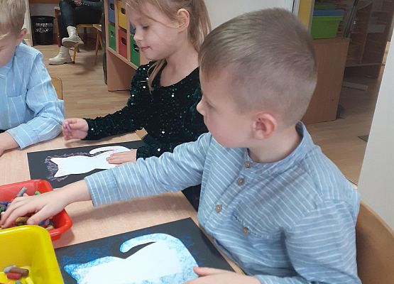 Grafika 4: Magiczne koty - praca plastyczna