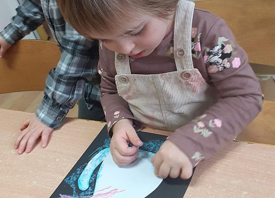 Grafika 9: Magiczne koty - praca plastyczna