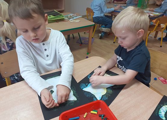 Grafika 2: Magiczne koty - praca plastyczna