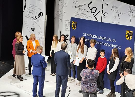 Grafika 6: Stypendystka Marszałka Województwa Pomorskiego!