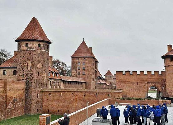Wycieczka do Malborka uczniów klas 3-cih z ZS w Garczegorzu.