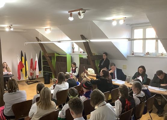 Grafika 5: Powiatowy konkurs „Méster Bëlnégò Czëtaniô 2025” w Lęborku