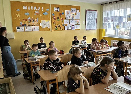 Grafika 11: Prelekcja profilaktyczna na temat hejtu, cyberprzemocy oraz przemocy rówieśniczej w klasach I - III