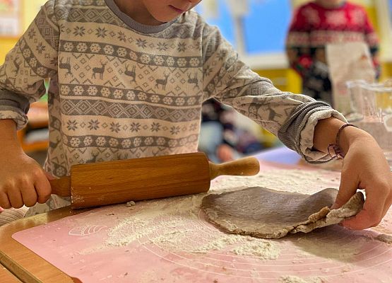 Grafika 2: Mikołajki w klasie I b