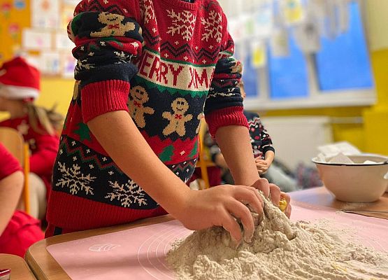 Grafika 1: Mikołajki w klasie I b