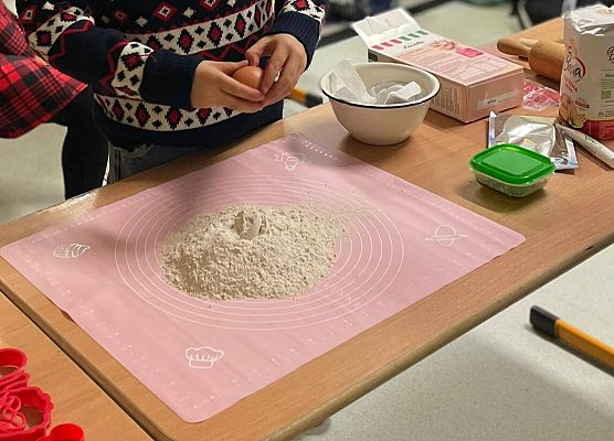 Grafika 4: Mikołajki w klasie I b