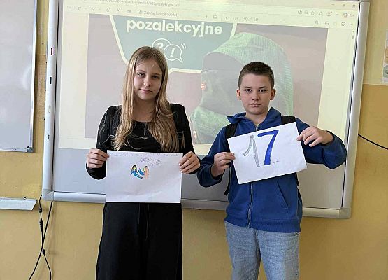 Grafika 4: Ogólnopolski Dzień Bez „Jak było dzisiaj w szkole?”,