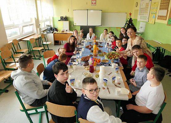 Wigilie klasowe w Zespole Szkjół w Garczegorzu XII 2025r.