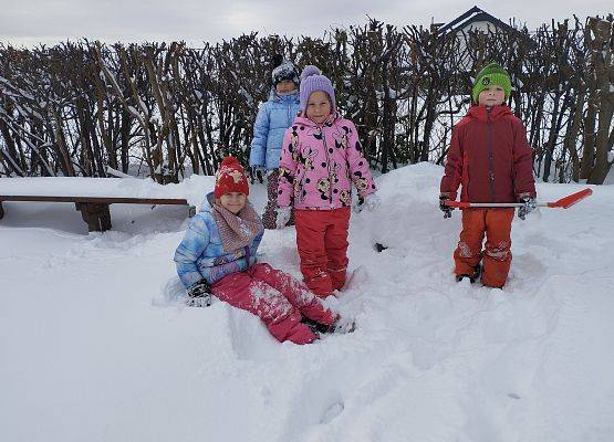 Grafika 10: Zimowe zabawy na śniegu