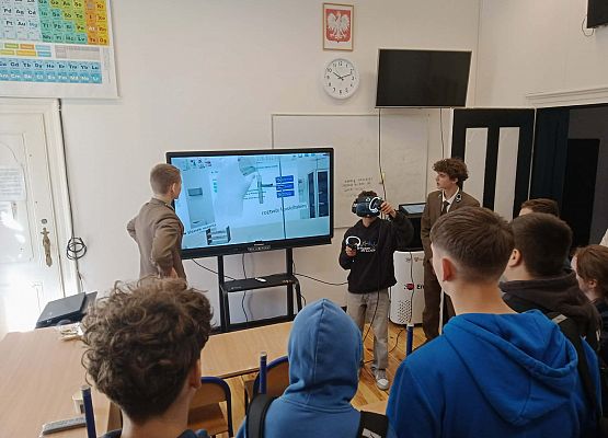 Grafika 2: Wyjazd do Technikum Leśnego w Warcinie