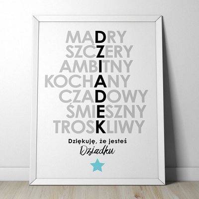  Grafika #1: Dzień Babci i Dziadka - kl. VIb