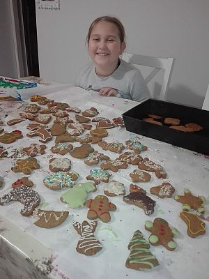  Grafika #76: Akcja "Razem na Święta", w której uczestniczyła cała szkoła