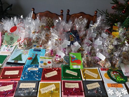  Grafika #46: Akcja "Razem na Święta", w której uczestniczyła cała szkoła