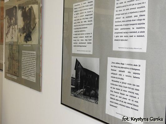  Grafika #29: Zakończenie uroczystości wizytą w Izbie Pamięci Ofiar Marszu Śmierci KL Stutthof