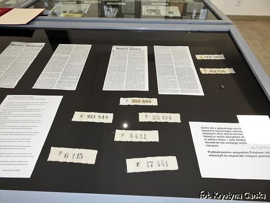  Grafika #76: Zakończenie uroczystości wizytą w Izbie Pamięci Ofiar Marszu Śmierci KL Stutthof