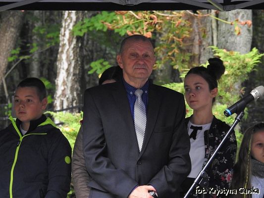  Grafika #30: Uroczystość ku czci Ofiar Marszu Śmierci KL Stutthof w Krępie Kaszubskiej dnia 27 września 2020