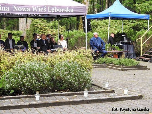  Grafika #70: Uroczystość ku czci Ofiar Marszu Śmierci KL Stutthof w Krępie Kaszubskiej dnia 27 września 2020