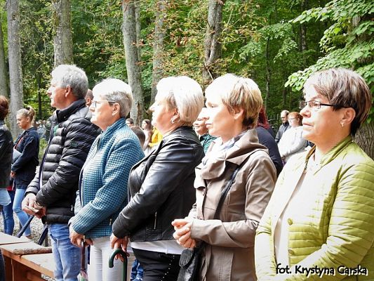  Grafika #77: Uroczystość ku czci Ofiar Marszu Śmierci KL Stutthof w Krępie Kaszubskiej dnia 27 września 2020