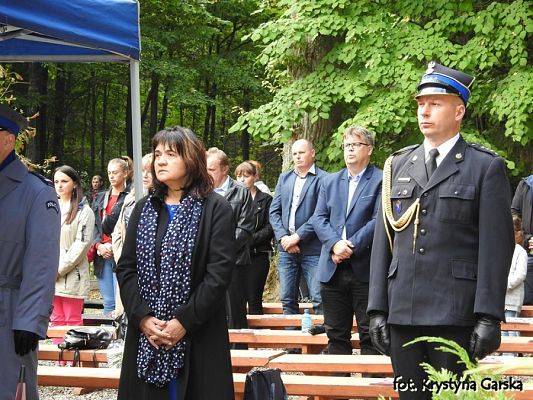  Grafika #88: Uroczystość ku czci Ofiar Marszu Śmierci KL Stutthof w Krępie Kaszubskiej dnia 27 września 2020