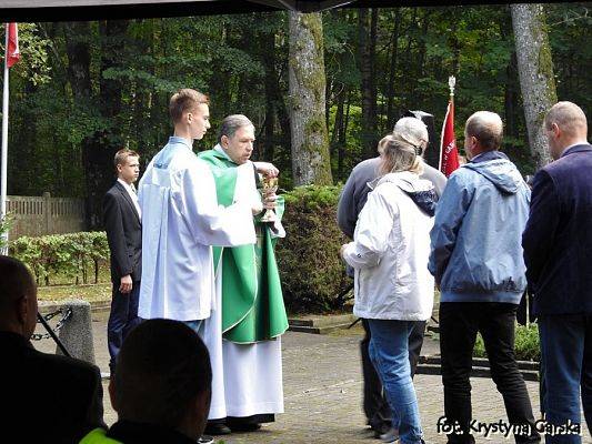  Grafika #99: Uroczystość ku czci Ofiar Marszu Śmierci KL Stutthof w Krępie Kaszubskiej dnia 27 września 2020