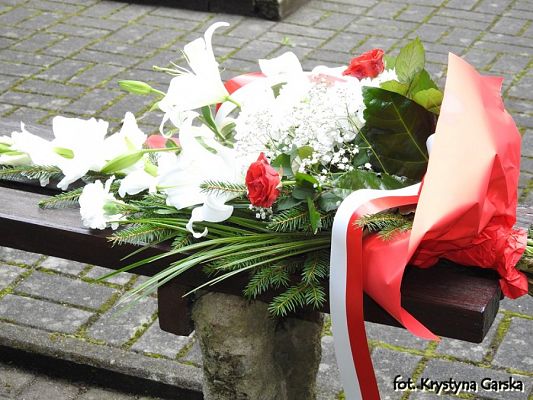  Grafika #114: Uroczystość ku czci Ofiar Marszu Śmierci KL Stutthof w Krępie Kaszubskiej dnia 27 września 2020