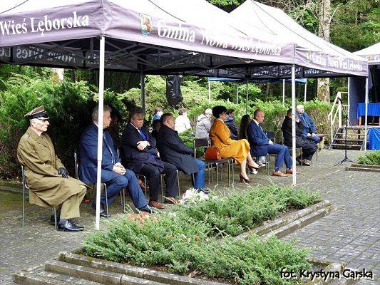  Grafika #158: Uroczystość ku czci Ofiar Marszu Śmierci KL Stutthof w Krępie Kaszubskiej dnia 27 września 2020