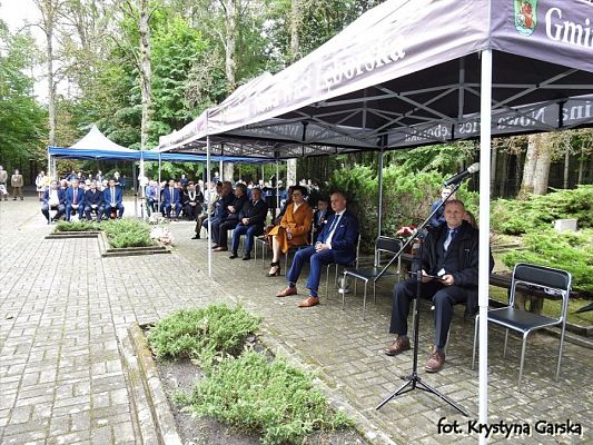  Grafika #174: Uroczystość ku czci Ofiar Marszu Śmierci KL Stutthof w Krępie Kaszubskiej dnia 27 września 2020