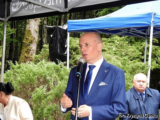  Grafika #187: Uroczystość ku czci Ofiar Marszu Śmierci KL Stutthof w Krępie Kaszubskiej dnia 27 września 2020