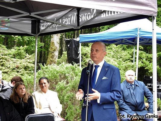  Grafika #188: Uroczystość ku czci Ofiar Marszu Śmierci KL Stutthof w Krępie Kaszubskiej dnia 27 września 2020