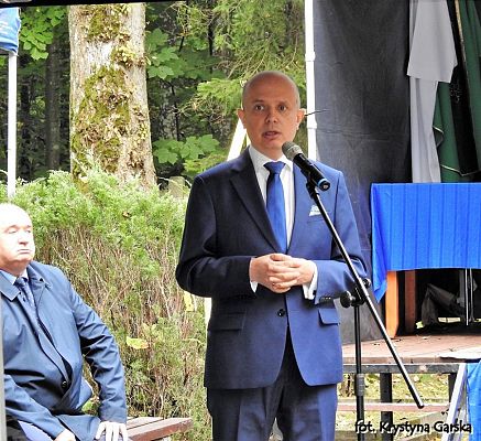  Grafika #197: Uroczystość ku czci Ofiar Marszu Śmierci KL Stutthof w Krępie Kaszubskiej dnia 27 września 2020