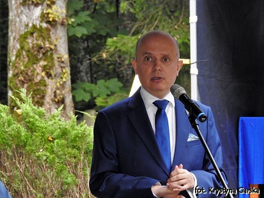  Grafika #198: Uroczystość ku czci Ofiar Marszu Śmierci KL Stutthof w Krępie Kaszubskiej dnia 27 września 2020