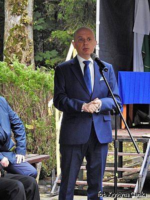  Grafika #203: Uroczystość ku czci Ofiar Marszu Śmierci KL Stutthof w Krępie Kaszubskiej dnia 27 września 2020