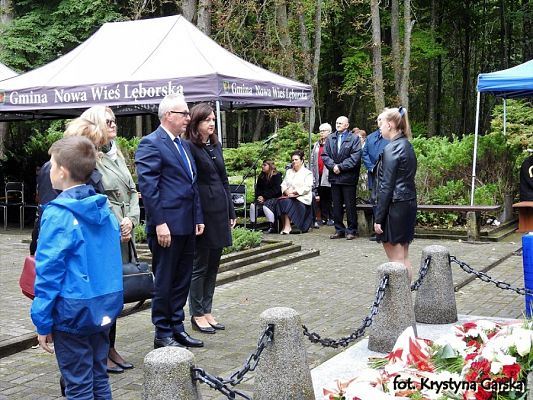  Grafika #227: Uroczystość ku czci Ofiar Marszu Śmierci KL Stutthof w Krępie Kaszubskiej dnia 27 września 2020