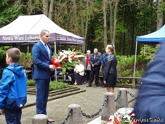  Grafika #231: Uroczystość ku czci Ofiar Marszu Śmierci KL Stutthof w Krępie Kaszubskiej dnia 27 września 2020