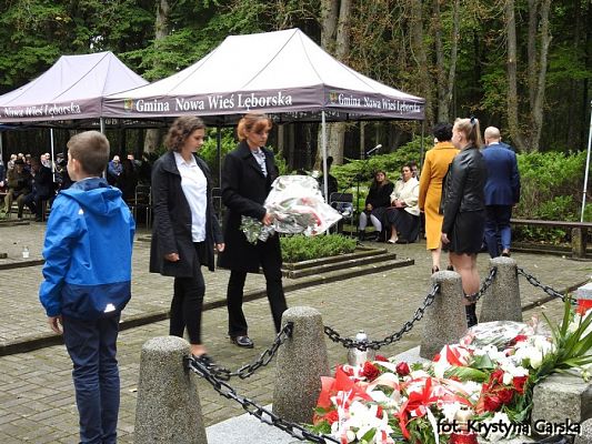  Grafika #234: Uroczystość ku czci Ofiar Marszu Śmierci KL Stutthof w Krępie Kaszubskiej dnia 27 września 2020