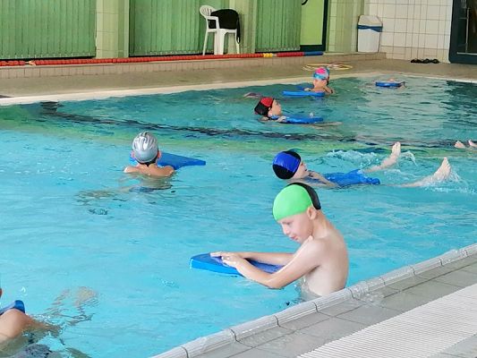  Grafika #10: Projekt powszechnej nauki pływania" Umiem pływać" 2020