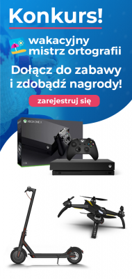  Grafika #1: Wakacyjny Mistrz Ortografii