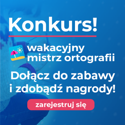  Grafika #0: Wakacyjny Mistrz Ortografii