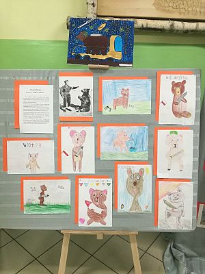  Grafika #17: Niedźwiedź Wojtek i wojenne opowieści