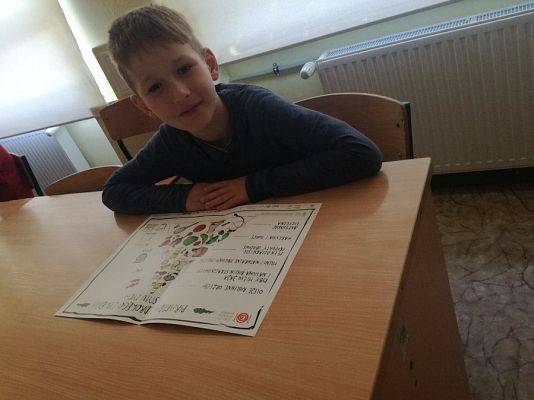  Grafika #7: DOBRZE JEMY ZE SZKOŁĄ NA WIDELCU