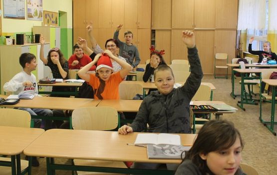  Grafika #21: Wizyta Mikołaja w szkole