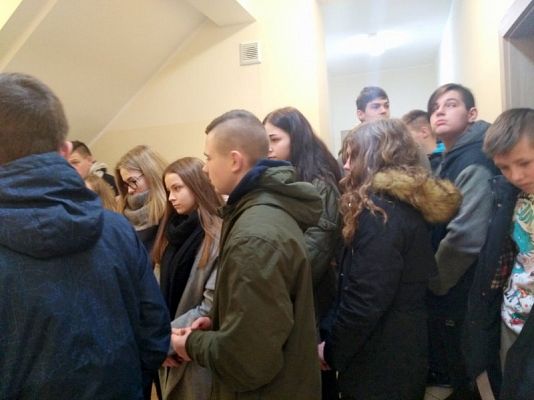  Grafika #11: Wizyta wolontariuszy w lęborskiej noclegowni i schronisku dla zwierząt.