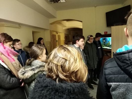  Grafika #6: Wizyta wolontariuszy w lęborskiej noclegowni i schronisku dla zwierząt.