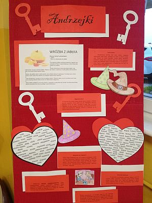  Grafika #7: Andrzejki w szkole